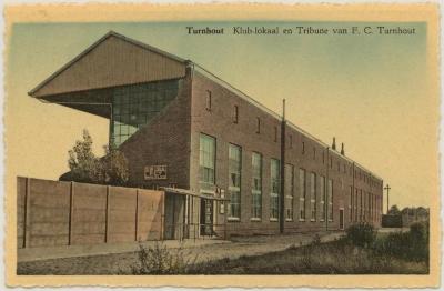 Turnhout Klub-lokaal en Tribune van F.C. Turnhout