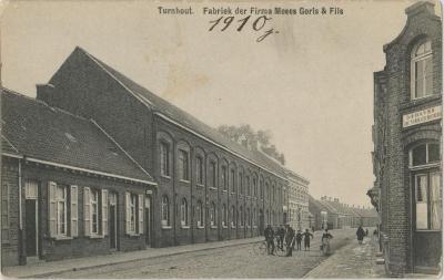 Turnhout. Fabriek der Firma Meses Goris & Fils