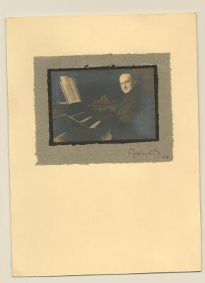 Portret August Verrees (organist)
