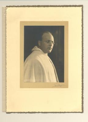 Portret Adrianus Versteylen, prelaat abdij van Park