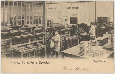 Institut St. Victor à Turnhout Imprimerie