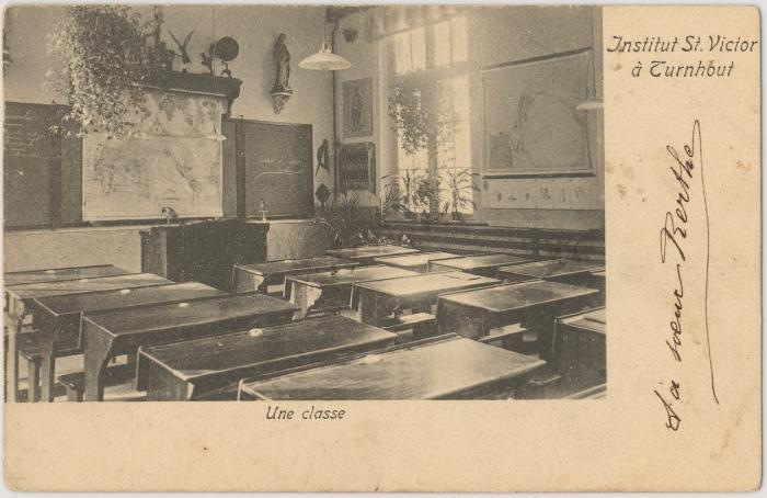 Institut St. Victor à Turnhout Une classe