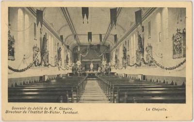 Souvenir du Jubilé du R.P. Césaire. Directeur de l'Institut St-Victor, Turnhout. La Chapelle.
