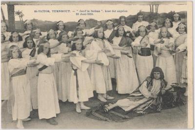 St-Victor. Turnhout. - "Jozef in Dothan", koor der engelen 29 juni 1920.