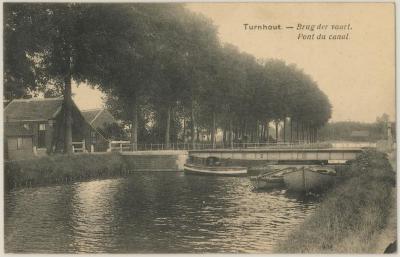 Turnhout. - Brug der vaart. Pont du canal.