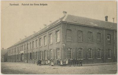 Turnhout. Fabriek der firma Brépols