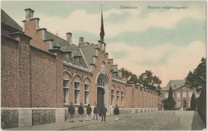 Turnhout. Nieuwe celgevangenis