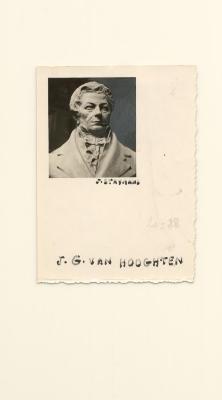 Portret Jan Gerard van Hooghten / buste