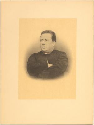 Portret Mgr. Jacques Clement Van Aertselaar