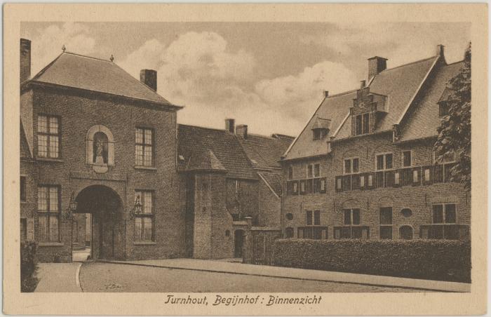 Turnhout, Begijnhof : Binnenzicht