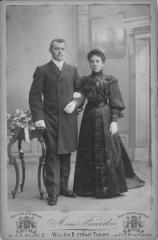 Huwelijk Mathilde Wijtens met Josephus Bakx 18/10/1904