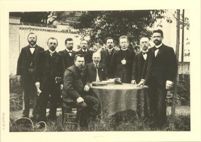 Kon. Atheneum / lerarenkorps groep Verachtert 1913-1914