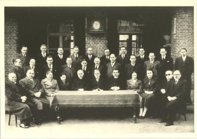 Kon. Atheneum / lerarenkoprs groep Steendam 1938