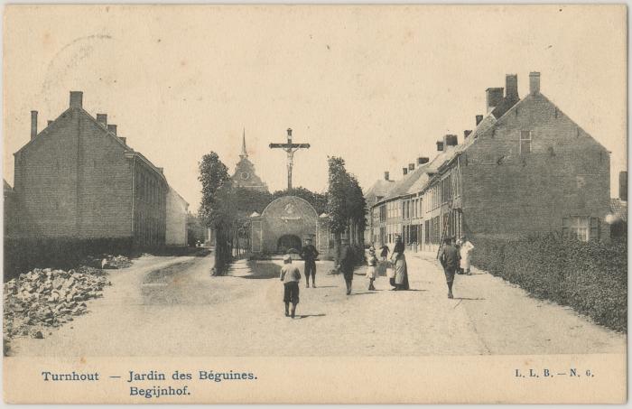 Turnhout - Jardin des Béguines. Begijnhof.