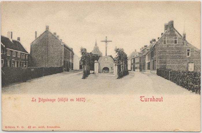 Le Béguinage (édifiè en 1652) (sic) Turnhout