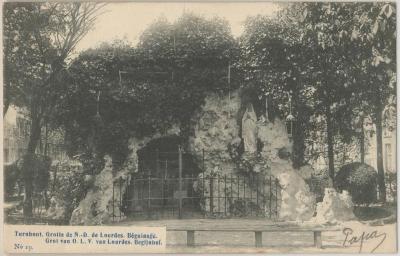 Turnhout. Grotte de N.-D. de Lourdes. Béguinage. Grot van O.L.V. van Lourdes. Begijnhof.