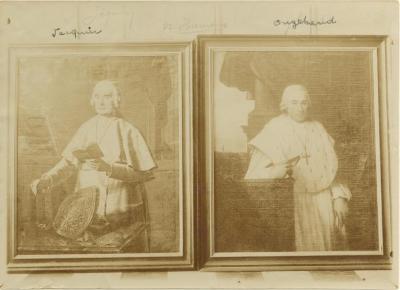 Schilderijen portret v. Prelaat Godfried Pieter Frans Hermans