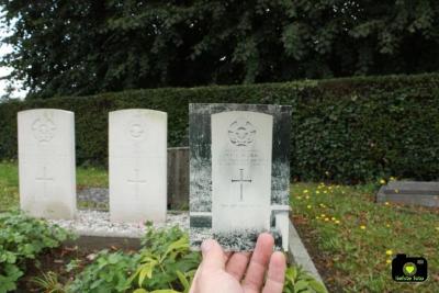 Liefste foto van Britse graven te Zevendonk