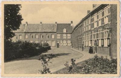 Turnhout Begijnhof. Begijnenhuisjes uit de XVII eeuw.