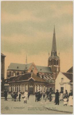 Turnhout Omtrek der kerk van het H. Hart Environs de l'église du Sacré Cœur