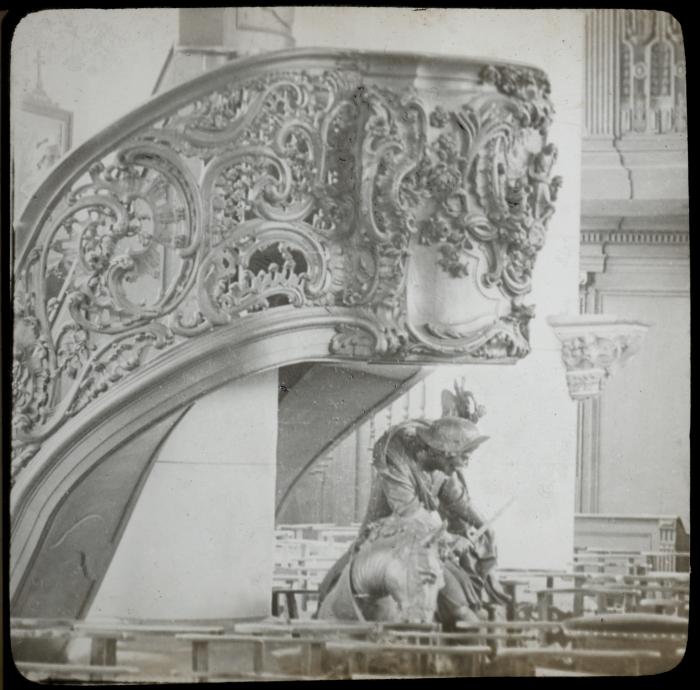 Kempen kunst: Oolen - preekstoel Van den []ee[] - 1700-1838