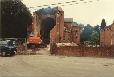 O.L. Vrouwkerk van Zevendonk / afbraak 1991