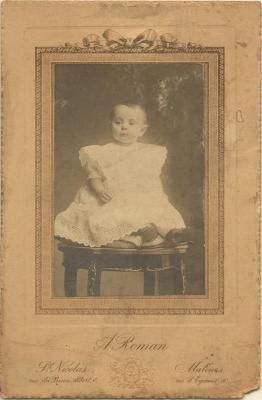 Portretten ongeïdentificeerd / kinderen