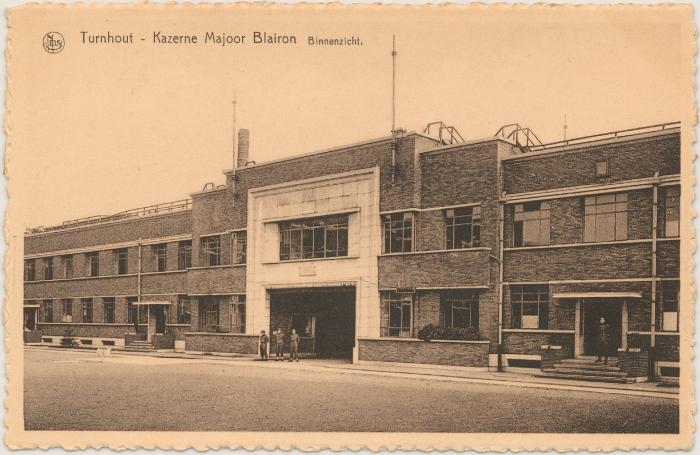 Turnhout Kazerne Majoor Blairon Binnenzicht