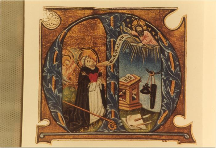Priorij Korsendonk / boek / miniatuur : H. Augustinus