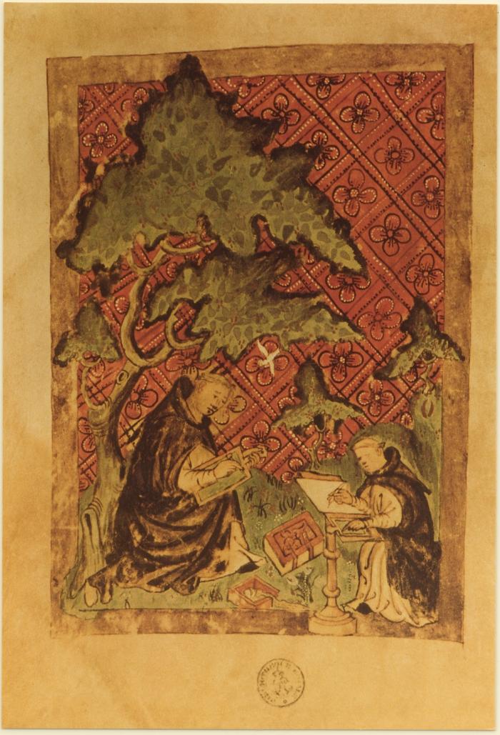 Priorij Korsendonk / boek / miniatuur : Jan van Ruusbroec