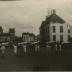 Turnfeesten ± 1920 tussen stadhuis en kiosk