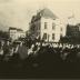 Turnfeesten ± 1920 tussen stadhuis en kiosk