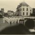 Turnfeesten ± 1920 tussen stadhuis en kiosk