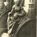 St. Katharinakerk / koorgestoelte : detailopname v. tussenschot