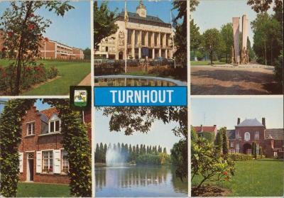 Groeten uit TURNHOUT, Un Bonjour de TURNHOUT, Greetings from TURNHOUT, Grüsse aus TURNHOUT