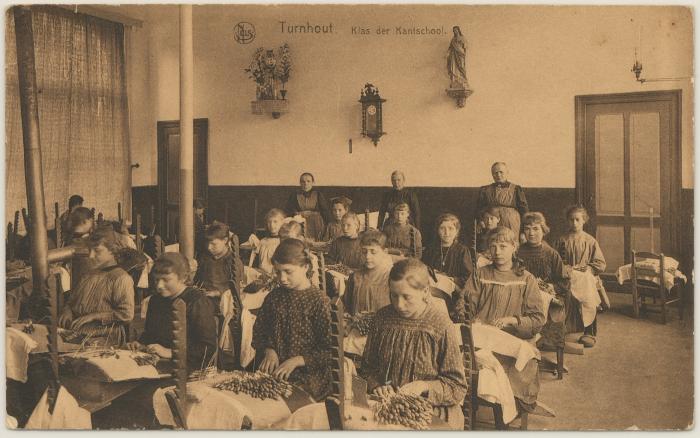 Turnhout Klas der Kantschool.