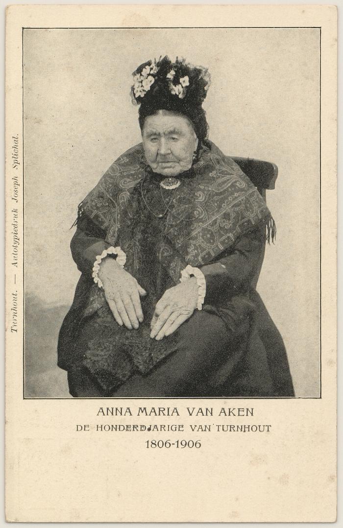 Anna Maria Van Aken De Honderdjarige van Turnhout 1806-1906