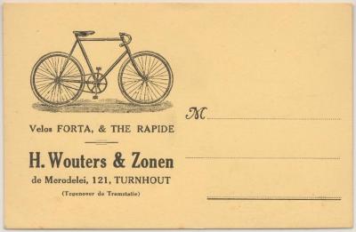 Postkaart H. Wouters & Zonen
