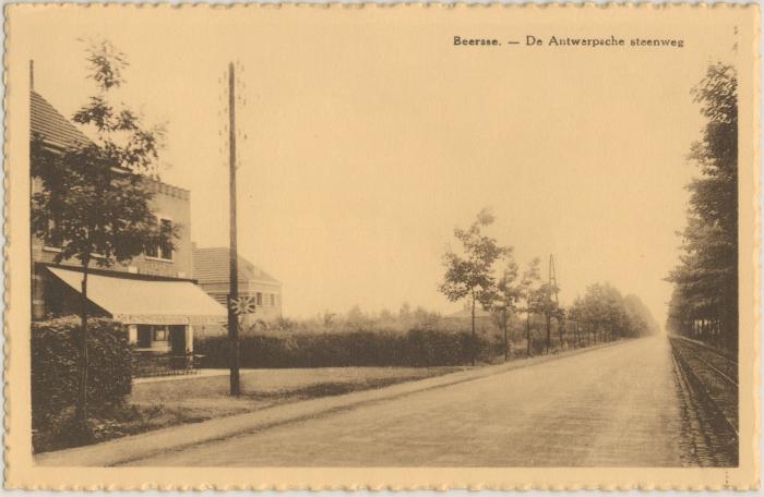 Beersse. - De Antwerpsche steenweg