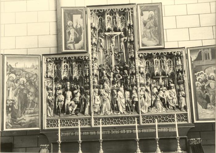 St. Dymphnakerk / Christuslijden retabel : detail