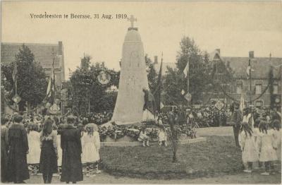 Vredefeesten te Beersse, 31 Aug. 1919