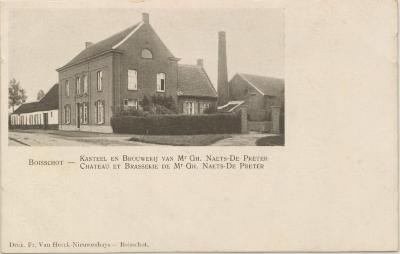 Boisschot - Kasteel en Brouwerij van Mr Gh. Naets-De Preter Chateau et Booischot Brasserie de Mr Gh. Naets-De Preter
