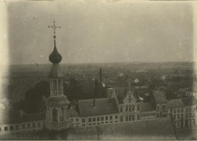 St. Pieterskerk : torentje (1633/34) met panoramazicht
