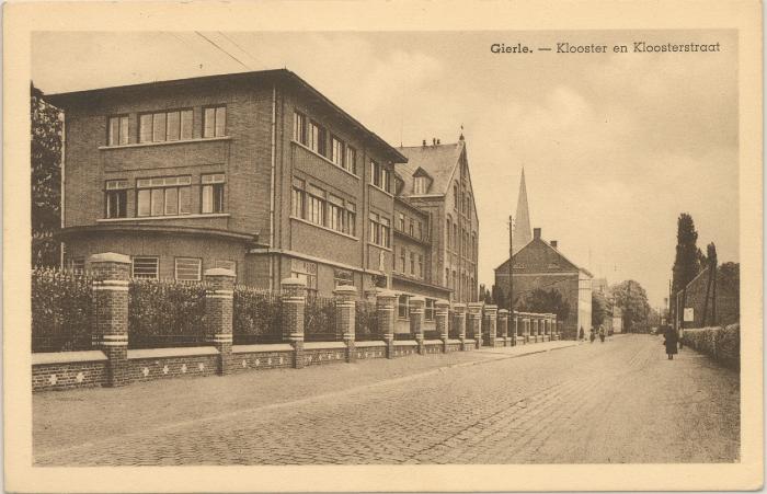 Gierle. - Klooster en Kloosterstraat