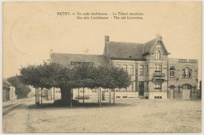 Rethy. - De oude lindeboom. - Le Tilleul séculaire. Der alte Lindenbaum. - The old Lime-tree.