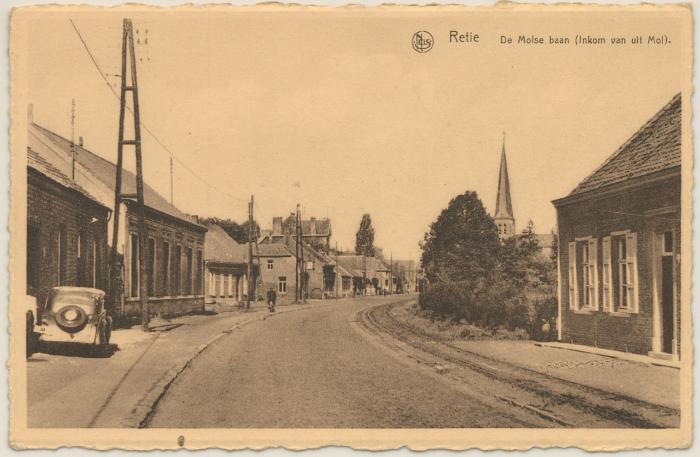 Retie De Molse baan (Inkom van uit Mol).