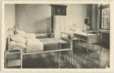 Herstellingsoord - Maison de Convalescence "Levenslust" (C.D.B.) - Retie Slaapkamer. Chambre à coucher.