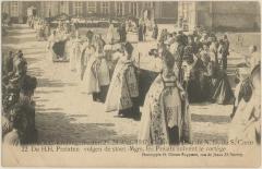 Averbode. - Kroningsfeesten 21-28 Aug. 1910. - Couronnement de N.D. du S. Cœur. Prelaten volgen de stoet - Mgrs. Les Prélats suivent le cortège.