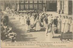 Averbode. - Kroningsfeesten 21-28 Aug. 1910. - Couronnement de N.D. du S. Cœur. Koningin van den H. Rozenkrans - Reine de St. Rosaire.