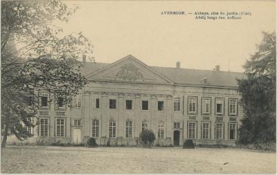 Averbode. - Abbaye, côté du jardin (1740) Abdij langs den hofkant